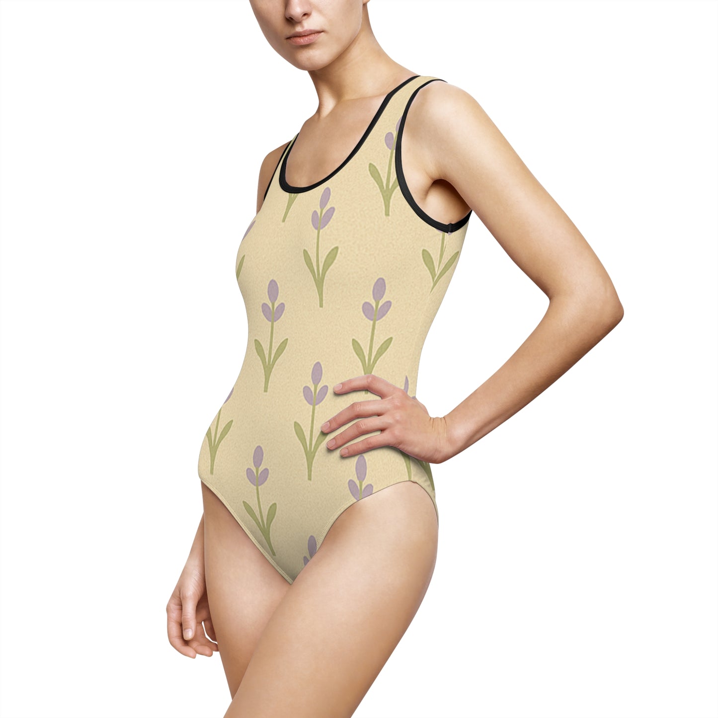 Lavender Fields One-Piece Swimsuit
