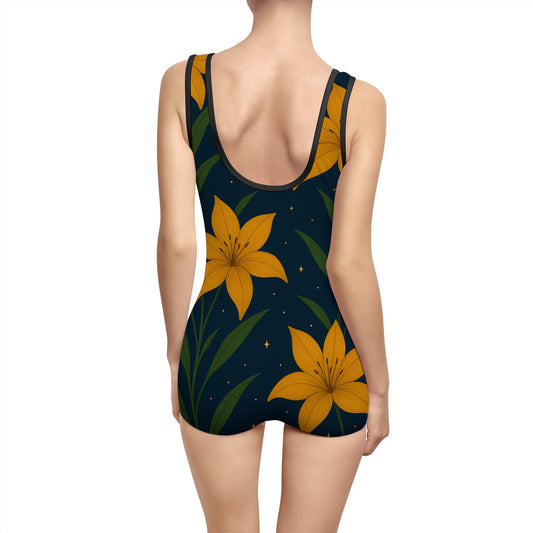 Women's Vintage Swimsuit (AOP)